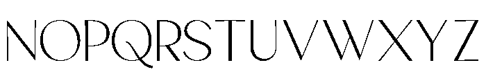 Rafistig Extra Light Font UPPERCASE