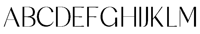 Rafistig Light Font UPPERCASE