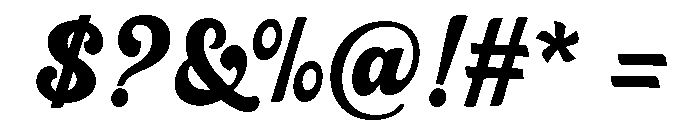 Rafistig Script Regular Font OTHER CHARS