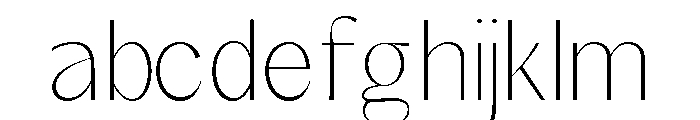Rafistig Thin FONT