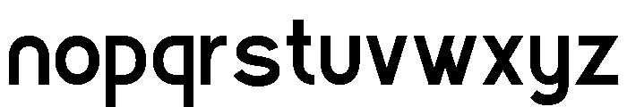 Rafory Regular Font LOWERCASE