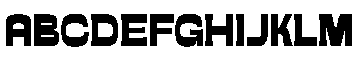 Rafter Party Regular Font UPPERCASE