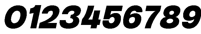 Raftile Black Italic Font OTHER CHARS