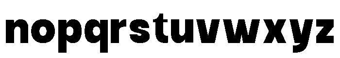 Raftile Black Font LOWERCASE