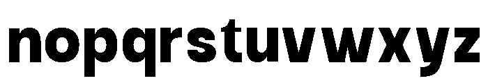 Raftile Extra Bold Font LOWERCASE