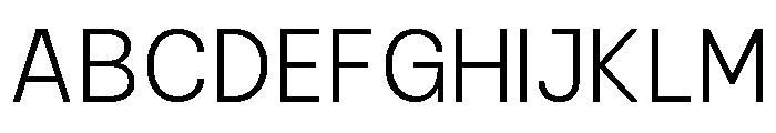 Raftile Extra Light Font UPPERCASE