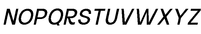 Raftile Italic Font UPPERCASE