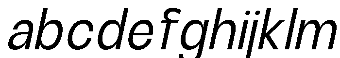 Raftile Light Italic FONT