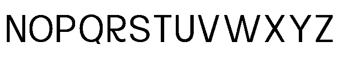 Raftile Light Font UPPERCASE