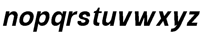 Raftile Semi Bold Italic Font LOWERCASE