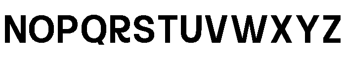 Raftile Semi Bold Font UPPERCASE