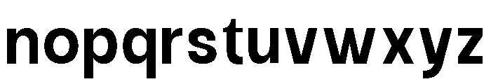 Raftile Semi Bold Font LOWERCASE