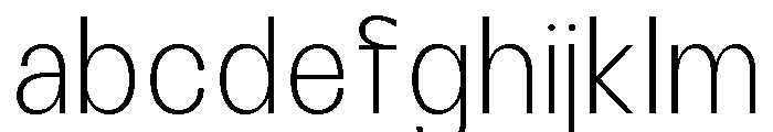 Raftile Thin FONT