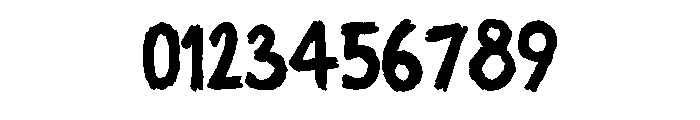 Rage Guerilla Regular Font OTHER CHARS