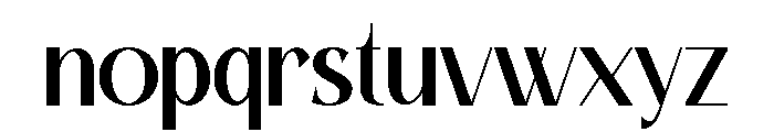 Ragetha-Regular Font LOWERCASE