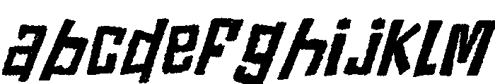 Ragged Shore Italic FONT