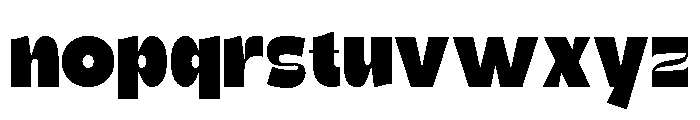 Ragikon Regular Font LOWERCASE