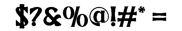 Raginhe Font OTHER CHARS