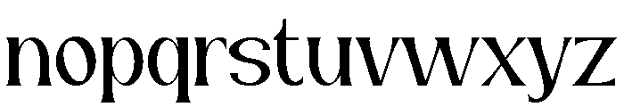 Ragkote Font LOWERCASE