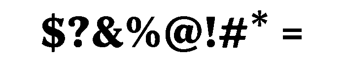 Ragnar Gothic Regular Font OTHER CHARS