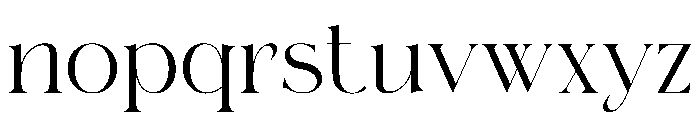 Ragne Font LOWERCASE