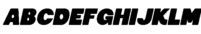 Ragnir Italic Font UPPERCASE