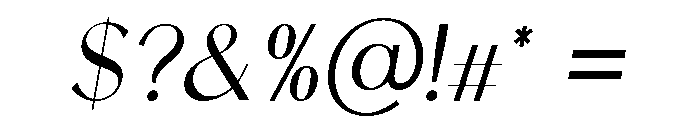 Ragoe Font OTHER CHARS