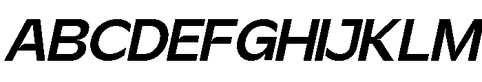 Ragonte Italic Font UPPERCASE