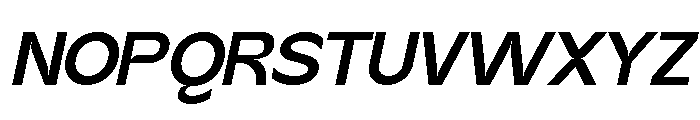 Ragonte Italic Font UPPERCASE