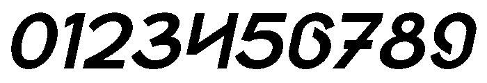 Ragtev Bold Italic Font OTHER CHARS