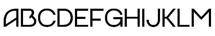 Ragtev Font UPPERCASE