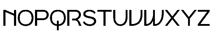 Ragtev Font UPPERCASE