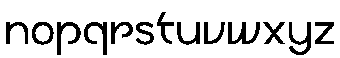 Ragtev Font LOWERCASE