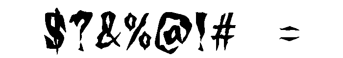 Ragthorn Font OTHER CHARS