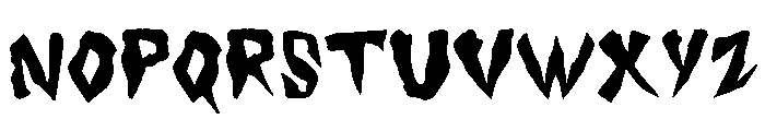 Ragthorn Font UPPERCASE