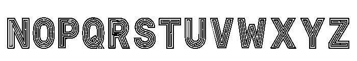 Raha Regular Font UPPERCASE