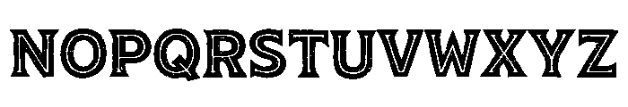 Raidmark Font UPPERCASE
