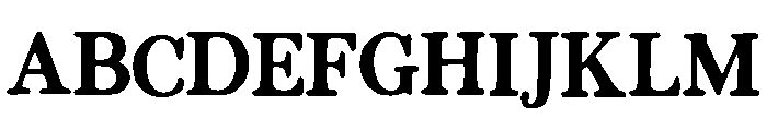 Railla Sore Regular Font UPPERCASE