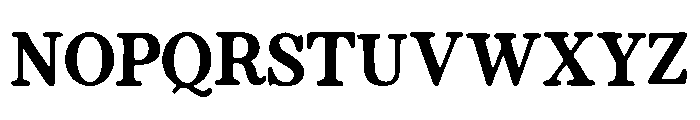 Railla Sore Regular Font UPPERCASE