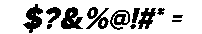 Rain Jungle Italic Font OTHER CHARS