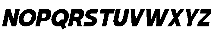 Rain Jungle Italic Font LOWERCASE