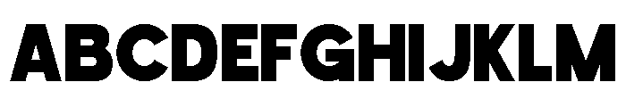 Rain Jungle Regular Font UPPERCASE