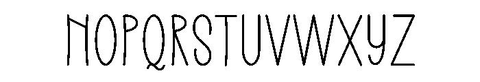 Rainbow Amazing Font LOWERCASE