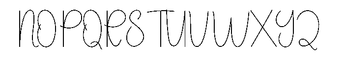 Rainbow Background Font UPPERCASE