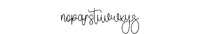 Rainbow Background Font LOWERCASE