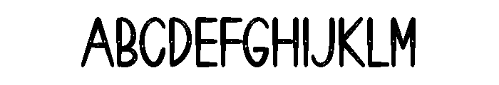 Rainbow Bubbles Font UPPERCASE
