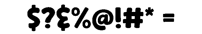 Rainbow Darling Regular Font OTHER CHARS