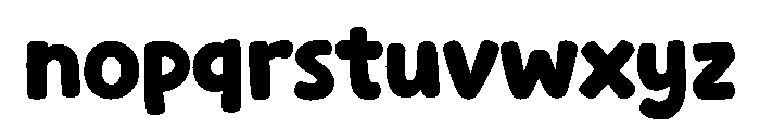 Rainbow Darling Regular Font LOWERCASE
