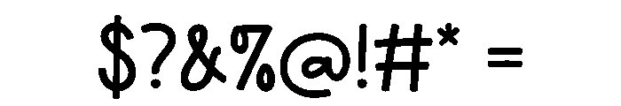 Rainbow Darling Script Regular Font OTHER CHARS