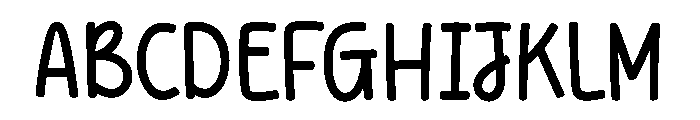Rainbow Darling Script Regular Font UPPERCASE